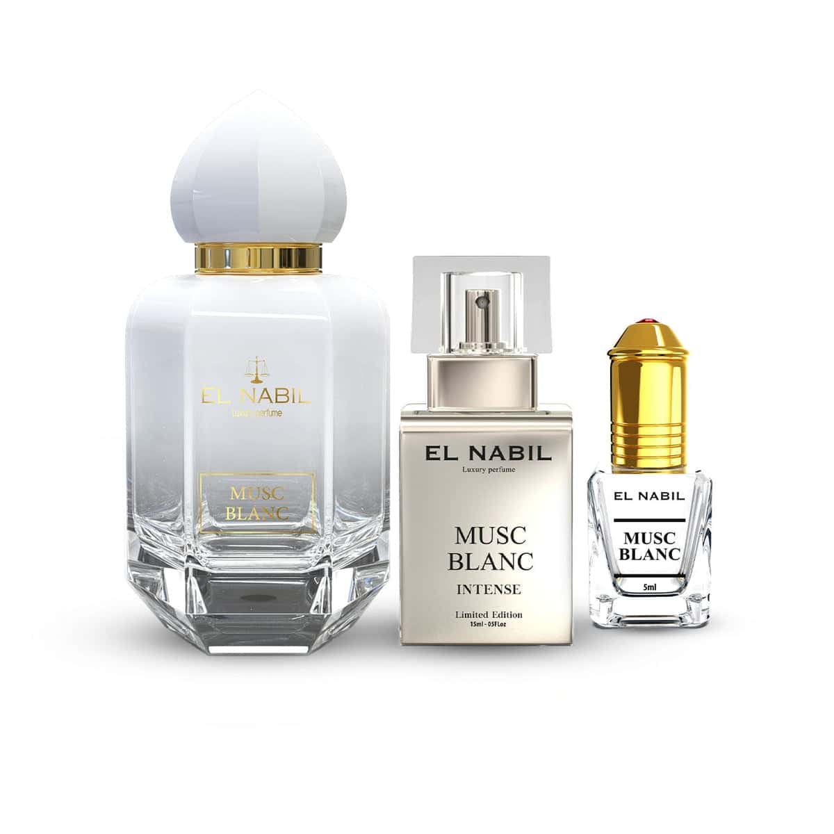 Vue alternative de Coffret intense Musc Blanc - El Nabil